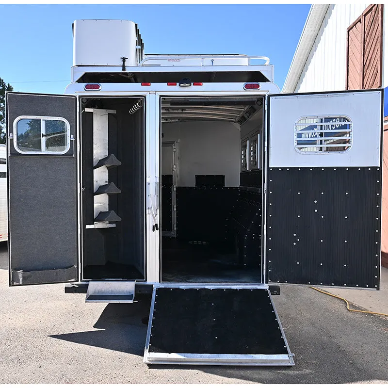 2012 Platinum 3 Horse Trailer 12' LQ, Slide Out, Pod, Generator