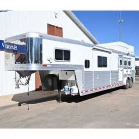 2012 Platinum 3 Horse Trailer 12' LQ, Slide Out, Pod, Generator