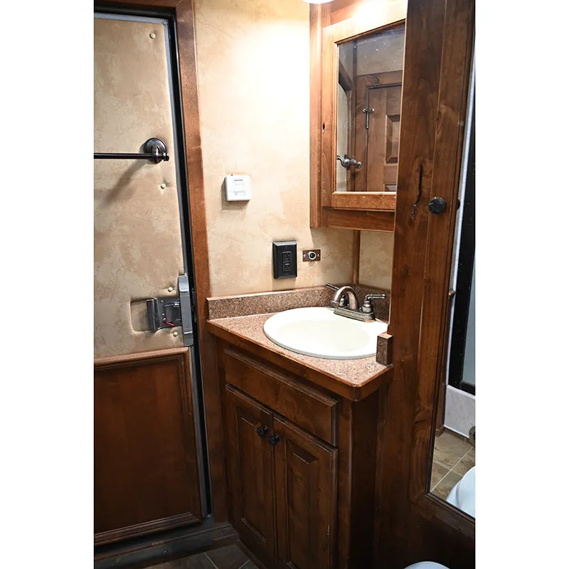 2012 Platinum 3 Horse Trailer 12' LQ, Slide Out, Pod, Generator