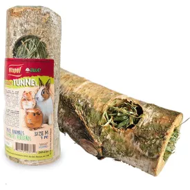 A &E Cages Vitapol Wooden Tunnel w-Hay Tan; 1ea-MD