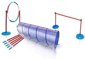 American Ninja Warrior Family Agility Set