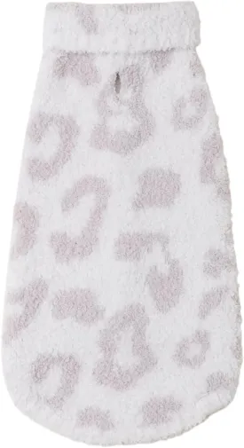 Barefoot Dreams CozyChic Barefoot in The Wild Pet Sweater, Cream-Stone, Medium