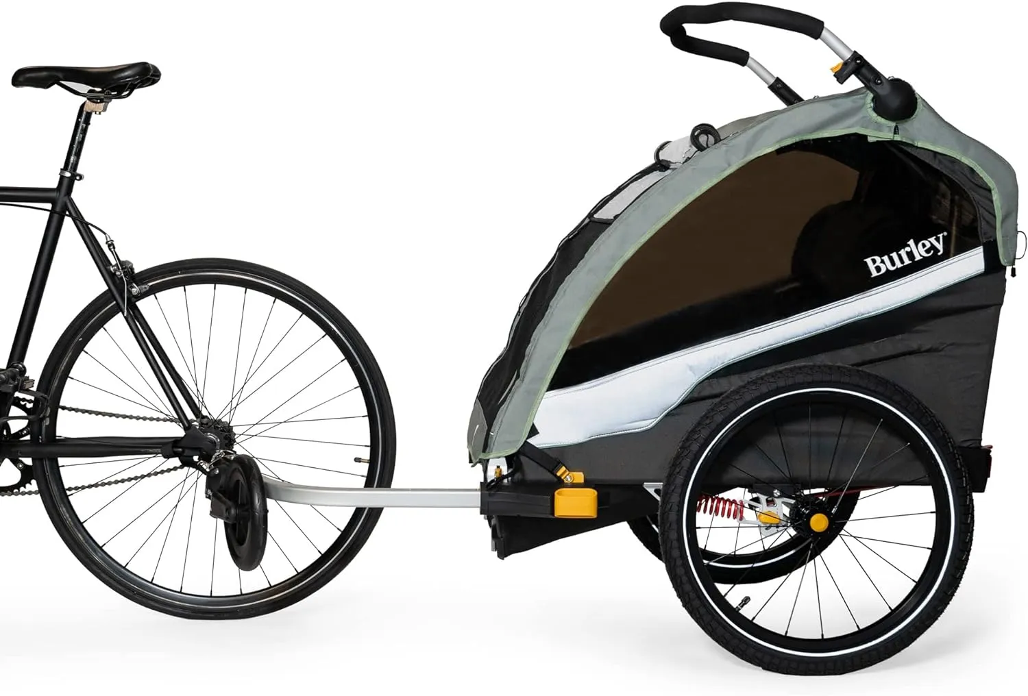 Burley D Lite X  1 and 2 Seat Kids Bike Trailer and Stroller