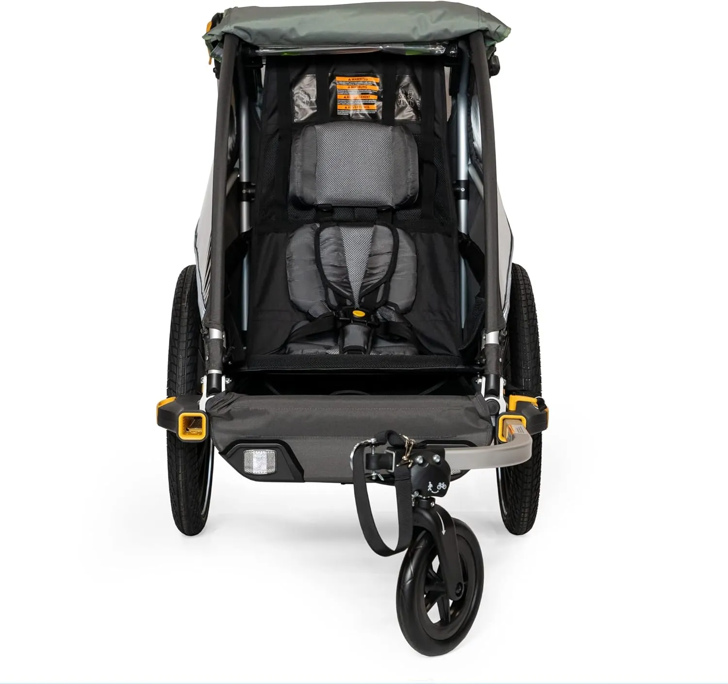 Burley D Lite X  1 and 2 Seat Kids Bike Trailer and Stroller