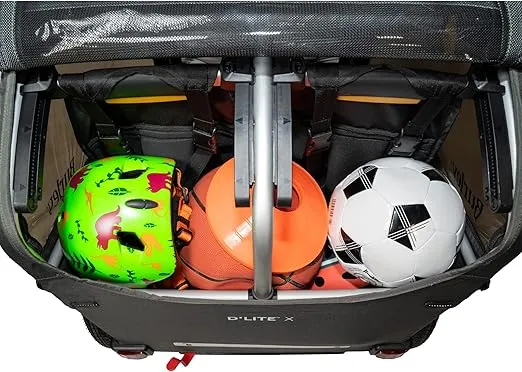 Burley D Lite X  1 and 2 Seat Kids Bike Trailer and Stroller