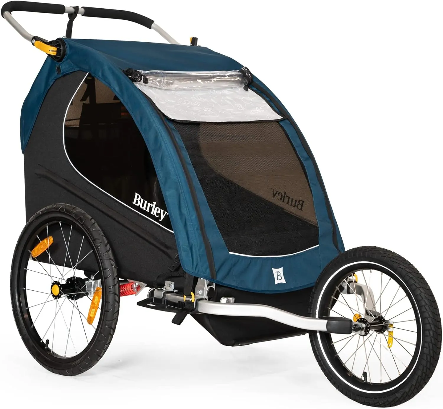 Burley Encore X, 2 Seat Kids Bike Trailer and Stroller