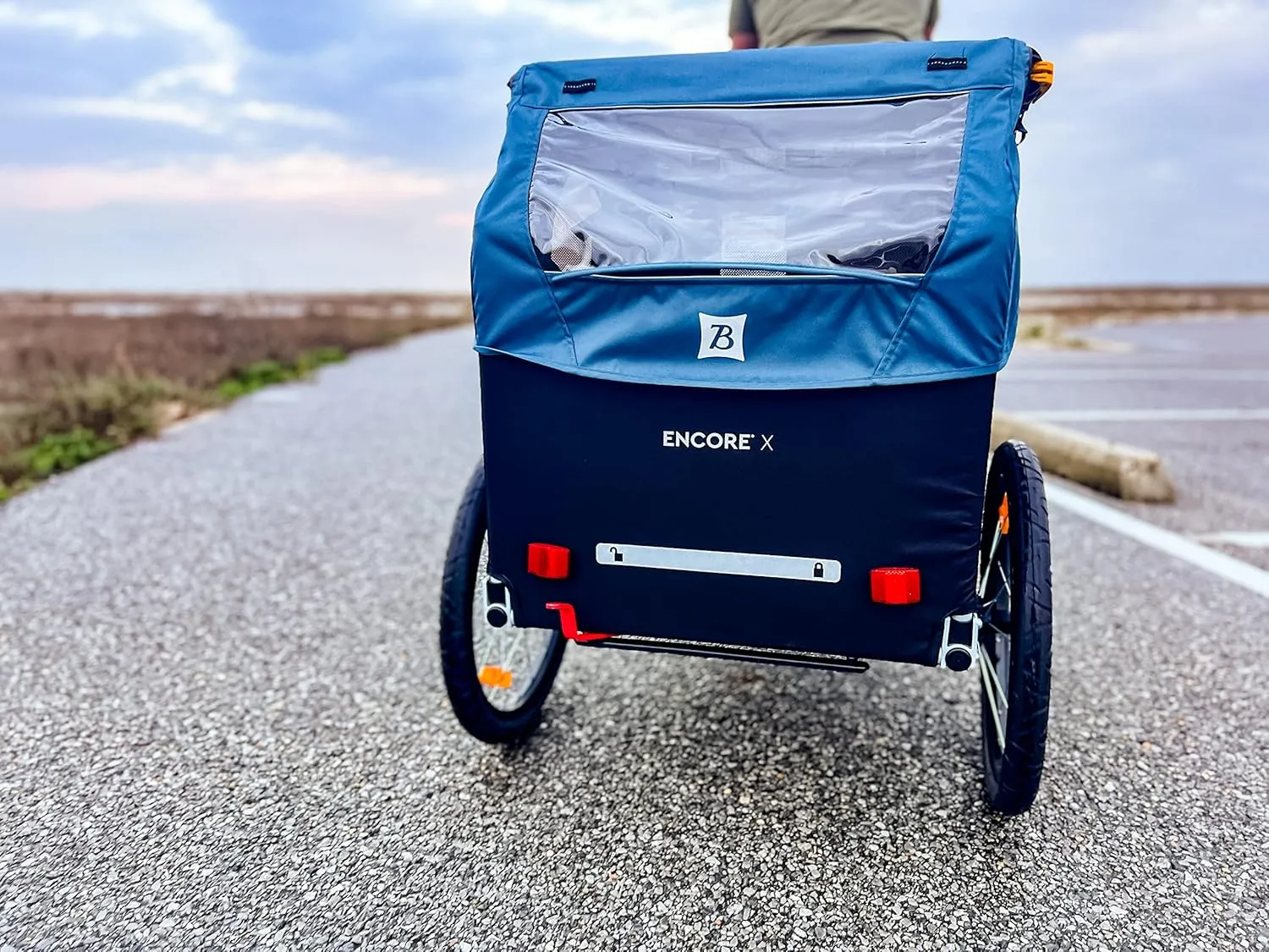Burley Encore X, 2 Seat Kids Bike Trailer and Stroller