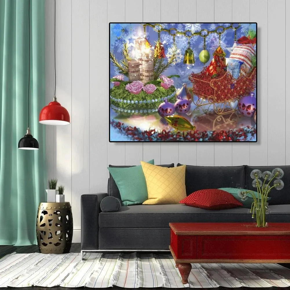 Christmas-Paint By Numbers 50*40cm