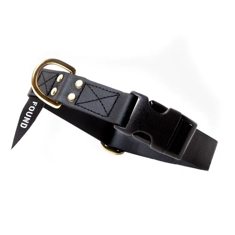 Faux Leather Collar