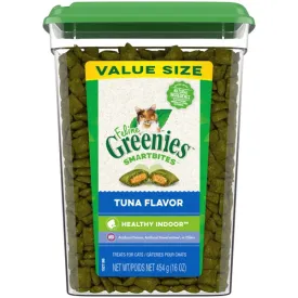 Feline Greenies Smartbites Healthy Indoor Tuna Flavor Natural Treats for Cats