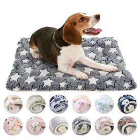 Flannel Pet Sleeping Mat – Cozy Dog Bed and Cat Cushion for All Sizes