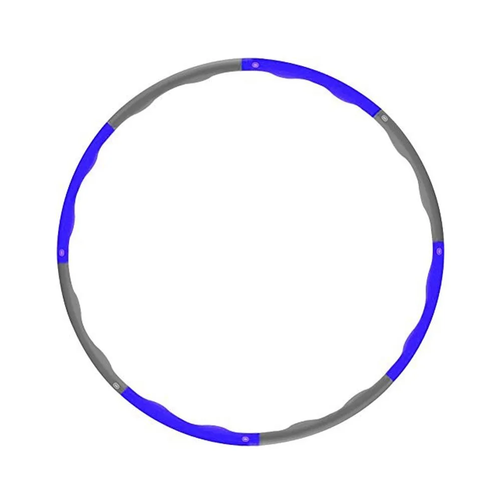 Foam Padded Weighted Hula Hoop - Dark Blue