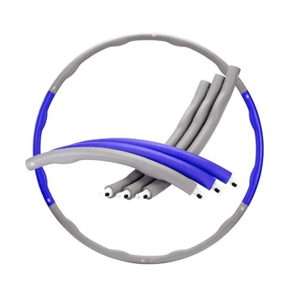 Foam Padded Weighted Hula Hoop - Dark Blue
