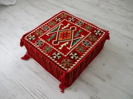 Footstools,Ottomans,Arabic coffee table,kilim pouffe,Poufs,Pet bed,turkish poufs MA 34