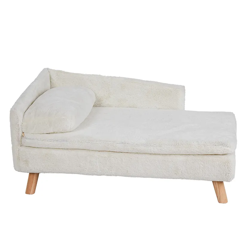 Funki Buys | Pet Beds | Luxury Dog Cat Raised Chaise Lounge