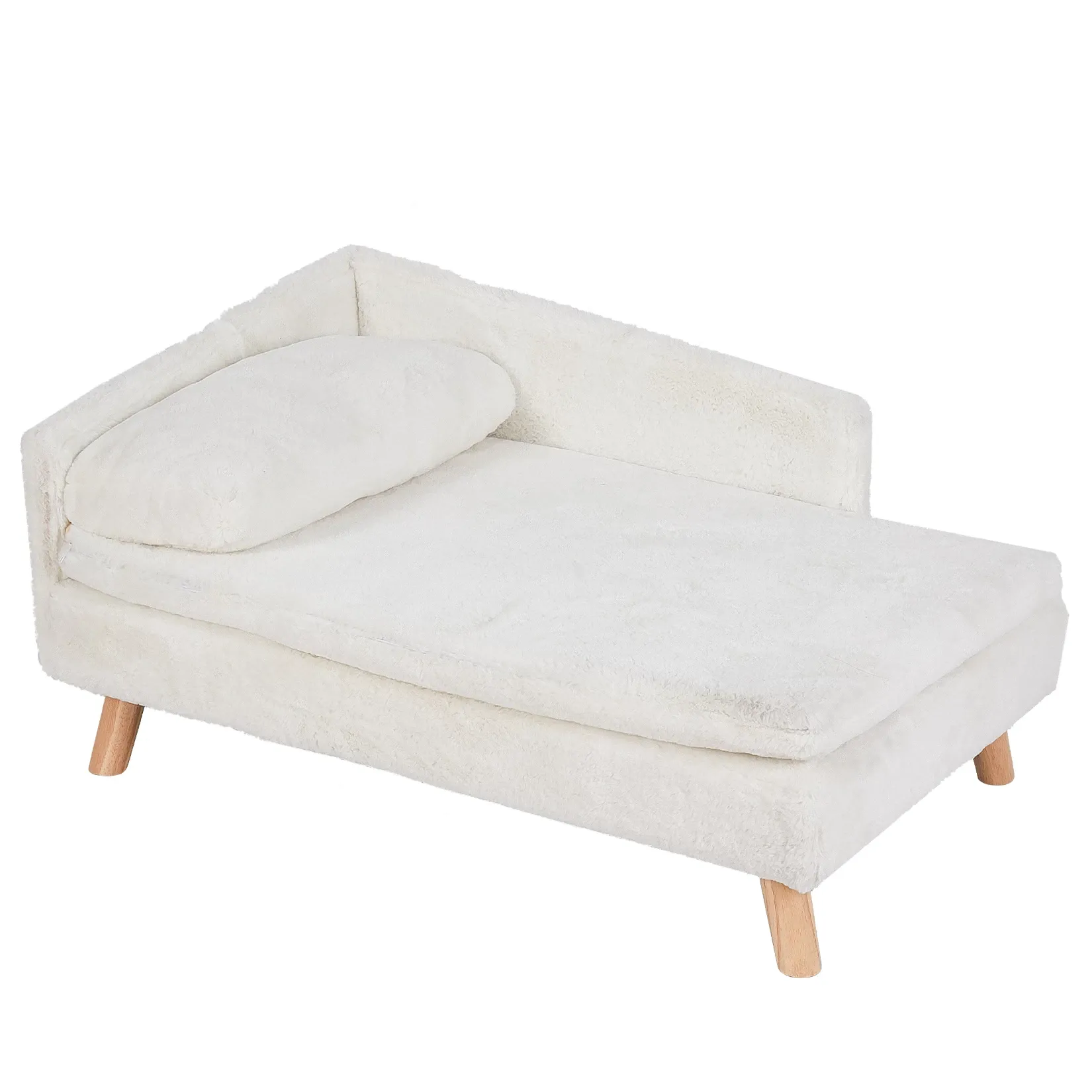 Funki Buys | Pet Beds | Luxury Dog Cat Raised Chaise Lounge