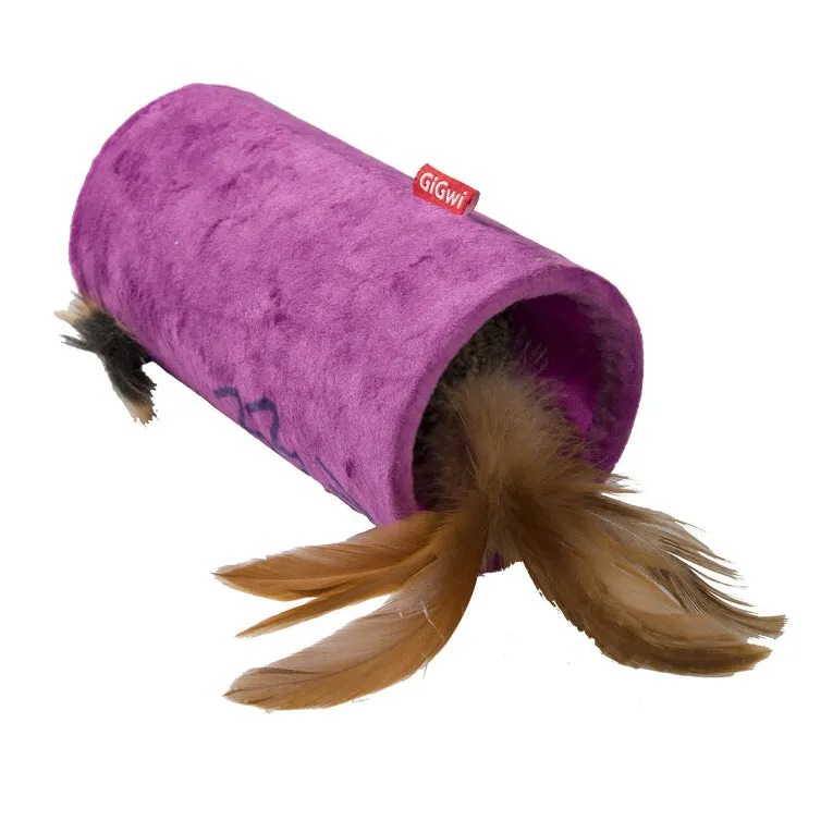 GiGwi Melody Chaser Tube Owl Cat Toy