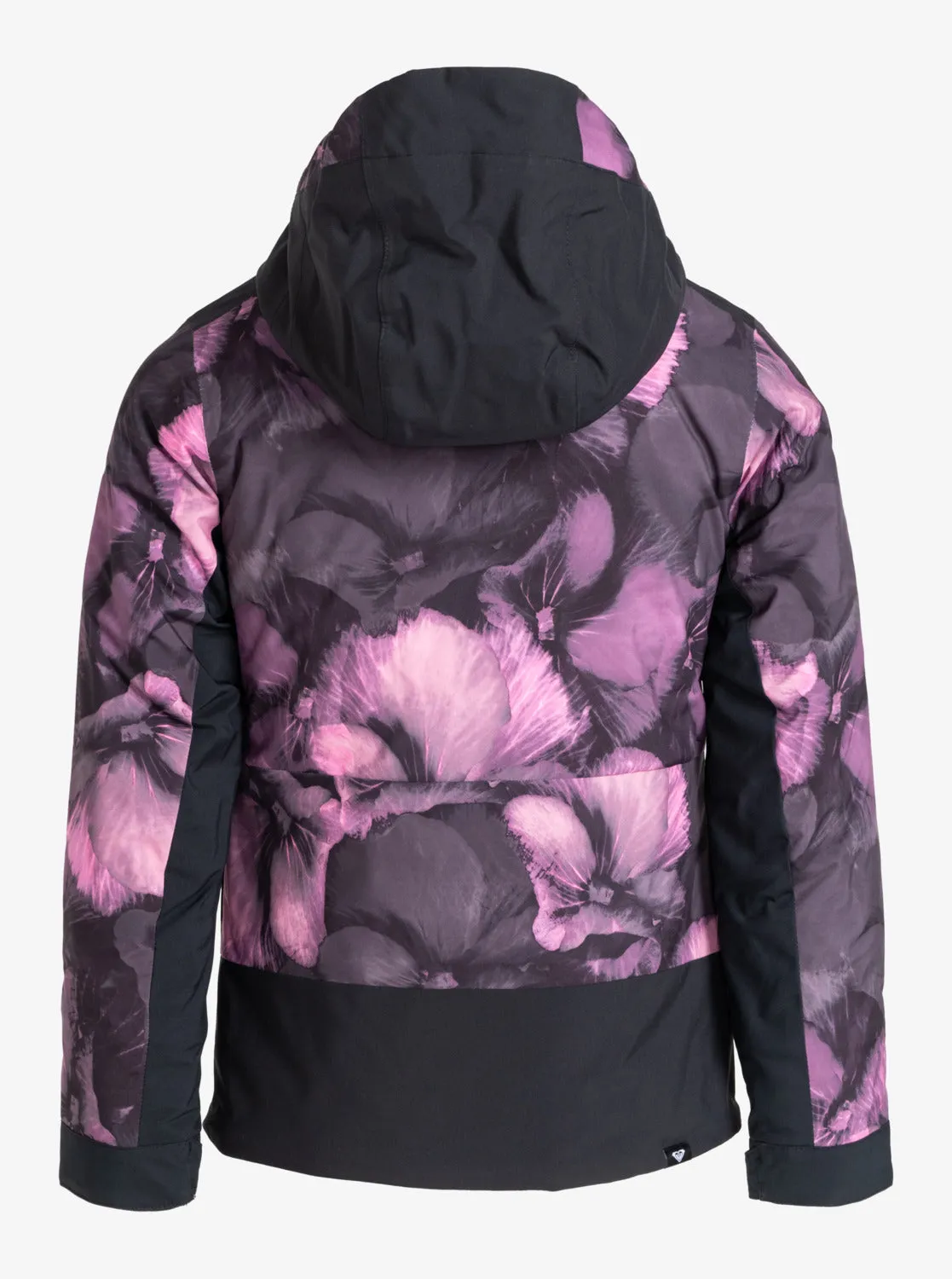 Girls 4-16 Silverwinter Technical Snow Jacket - True Black Pansy Pansy