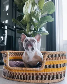 Handwoven Dog Basket