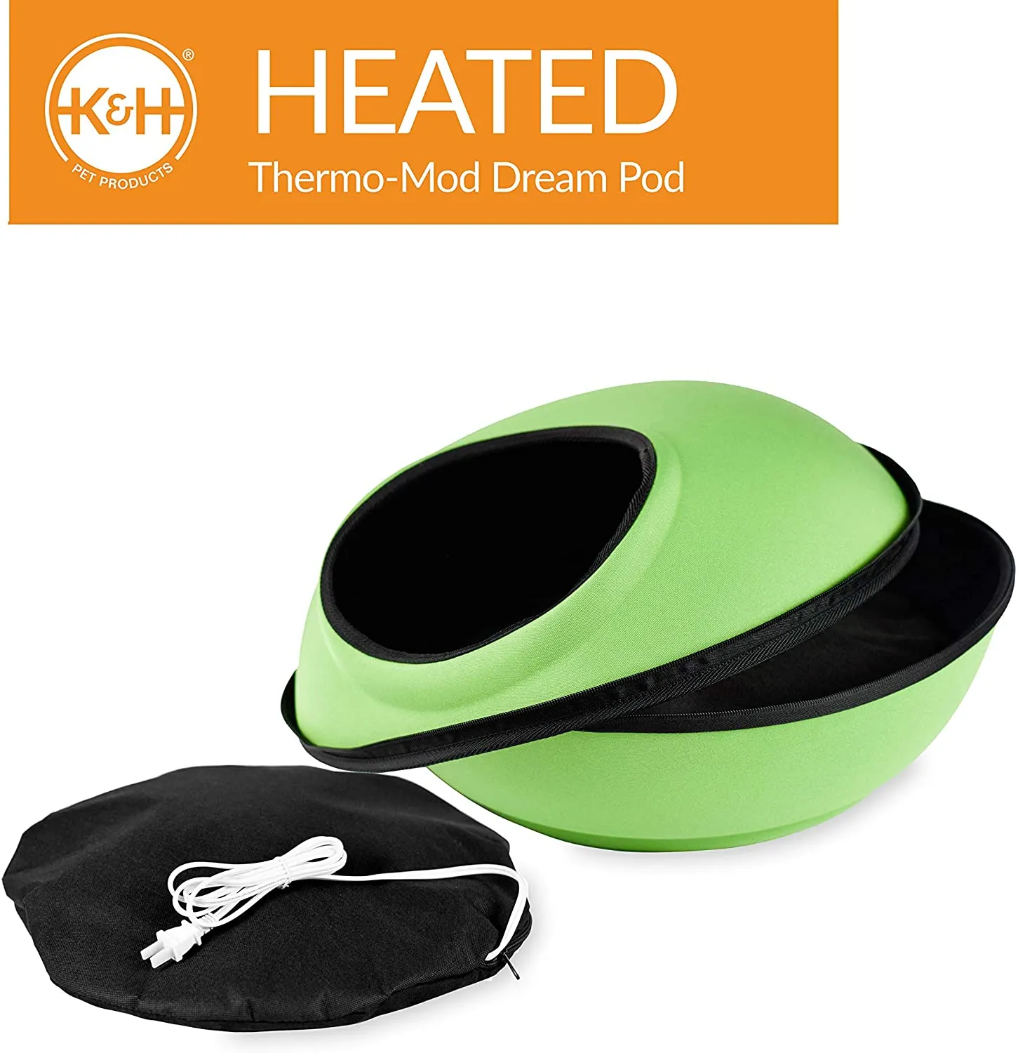 Heated Cat Pod - Thermo-Mod Dream Pod - K&H Pet Products