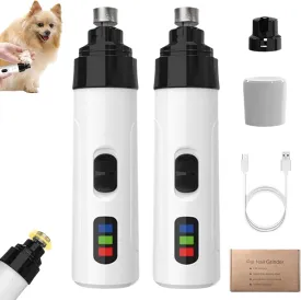 Heusom Silent Groom Pro Nail Grinder, Silent Groom Pro Nail Grinder, 2025 New Silent USB Rechargeable Pet Nail Grinder, Dog Nail Trimmers, Pet Paws Grooming Smoothing Tool (2 Set) Heusom Silent Groom Pro Nail Grinder, Silent Groom Pro Nail Grinder, 2025 New Silent USB Rechargeable Pet Nail Grinder, Dog Nail Trimmers, Pet Paws Grooming Smoothing Tool (2 Set)