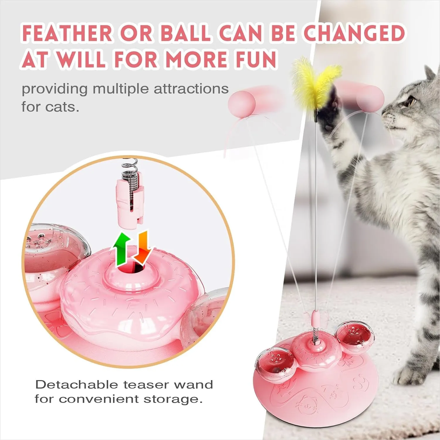 Interactive Windmill Cat Toys