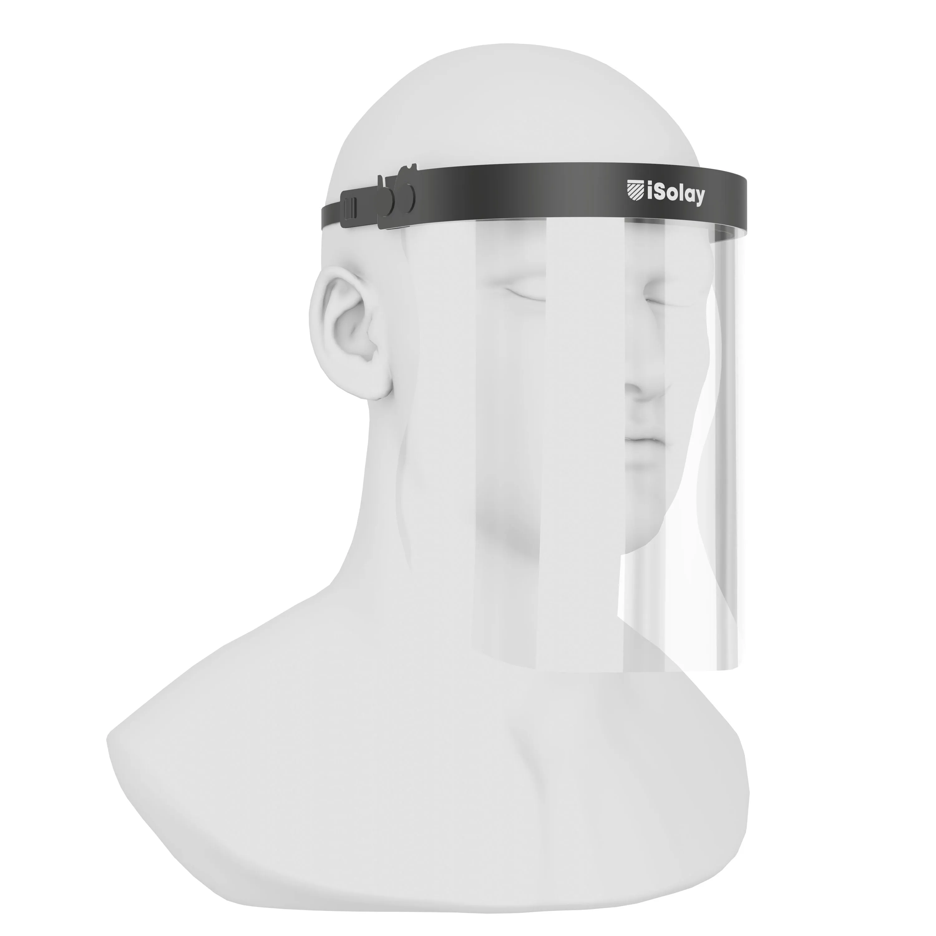 iSolay Basic Face Shield Black