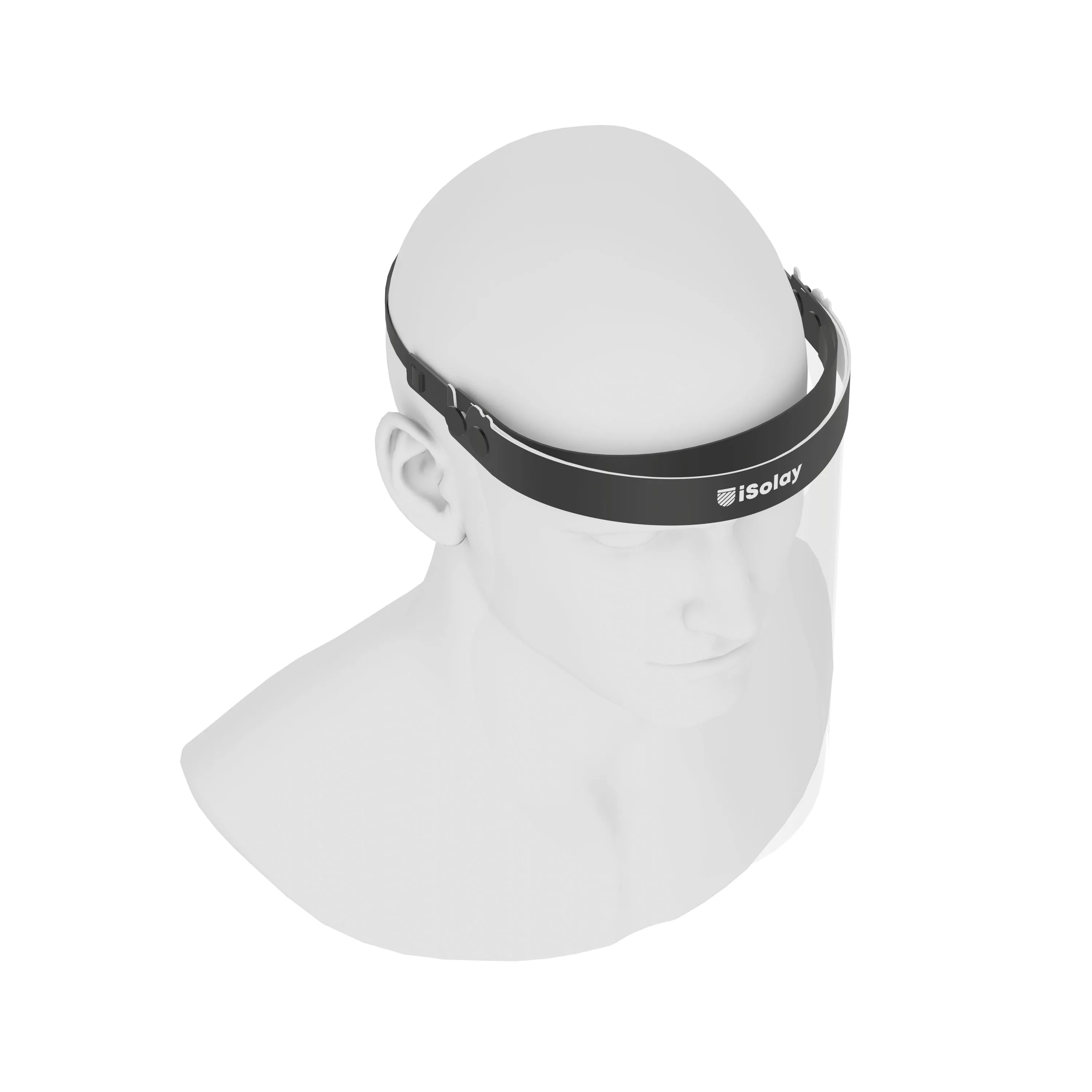iSolay Basic Face Shield Black