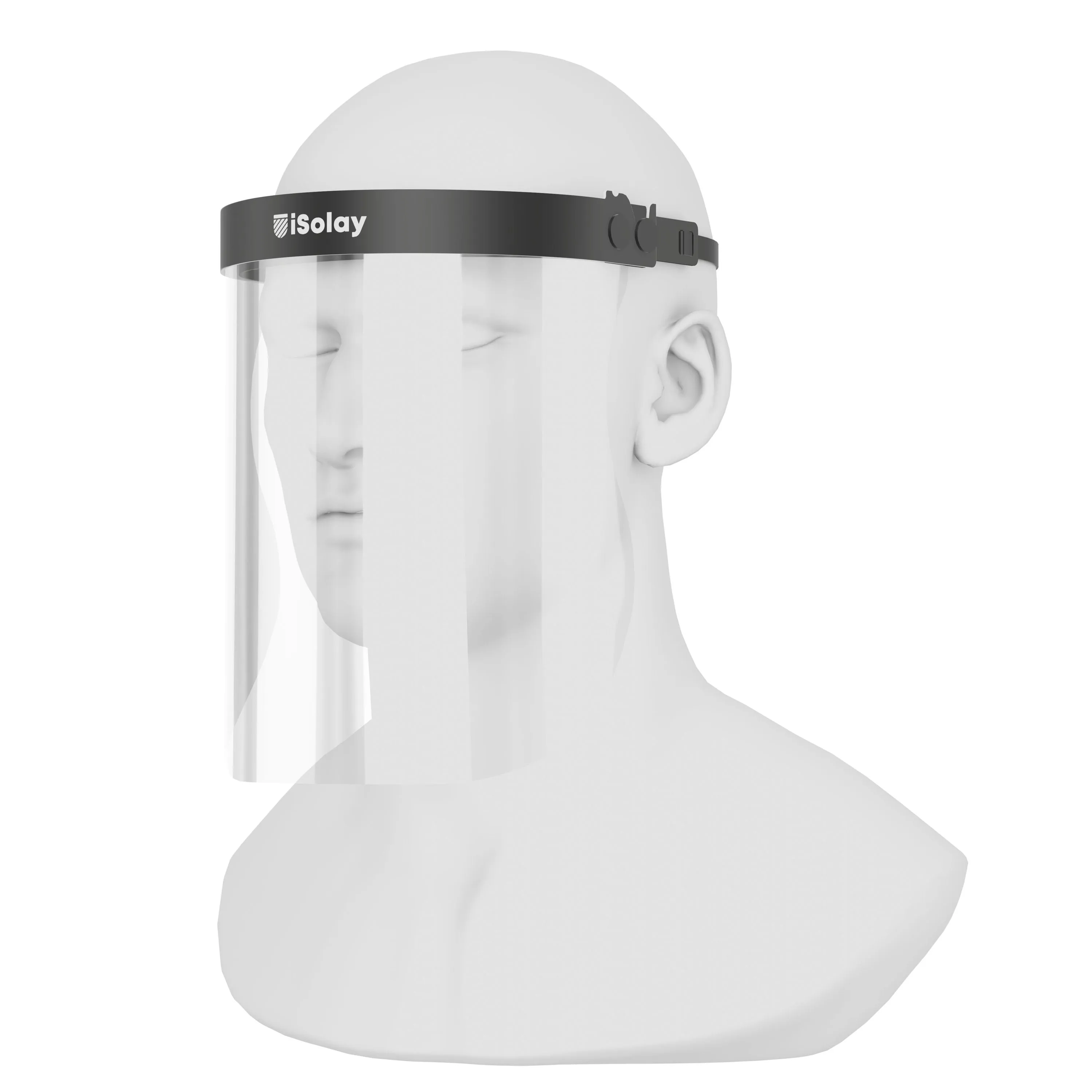 iSolay Basic Face Shield Black