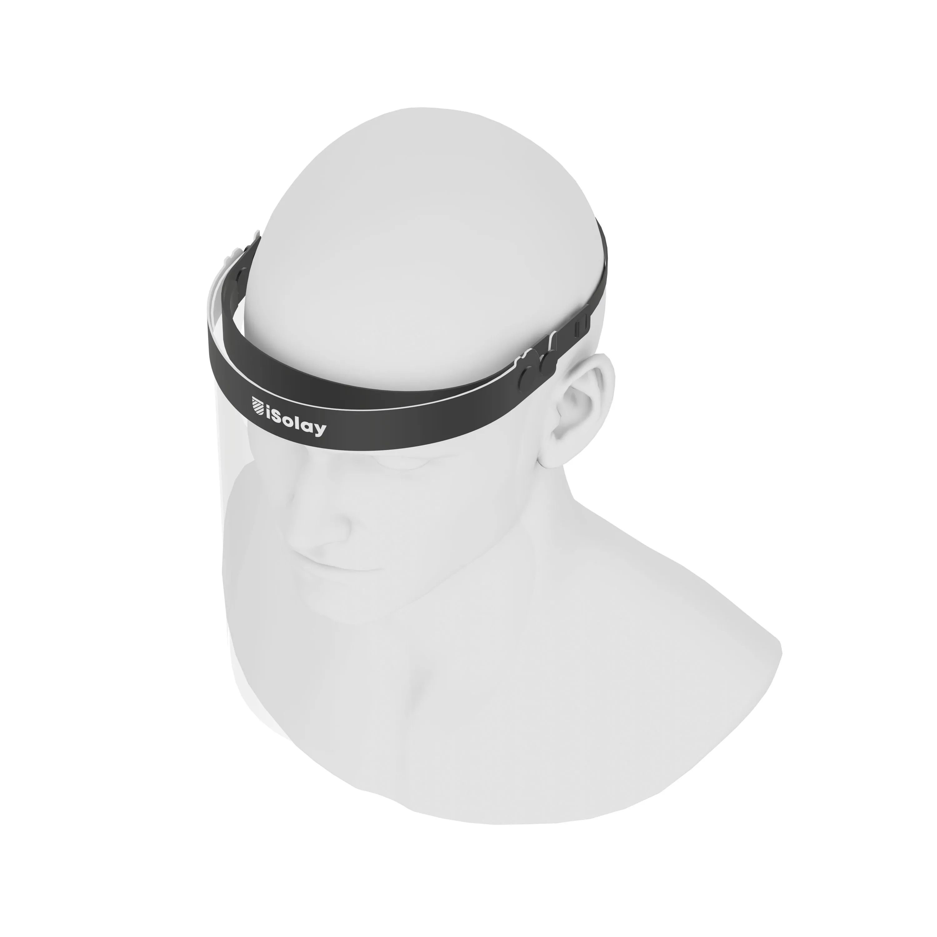 iSolay Basic Face Shield Black