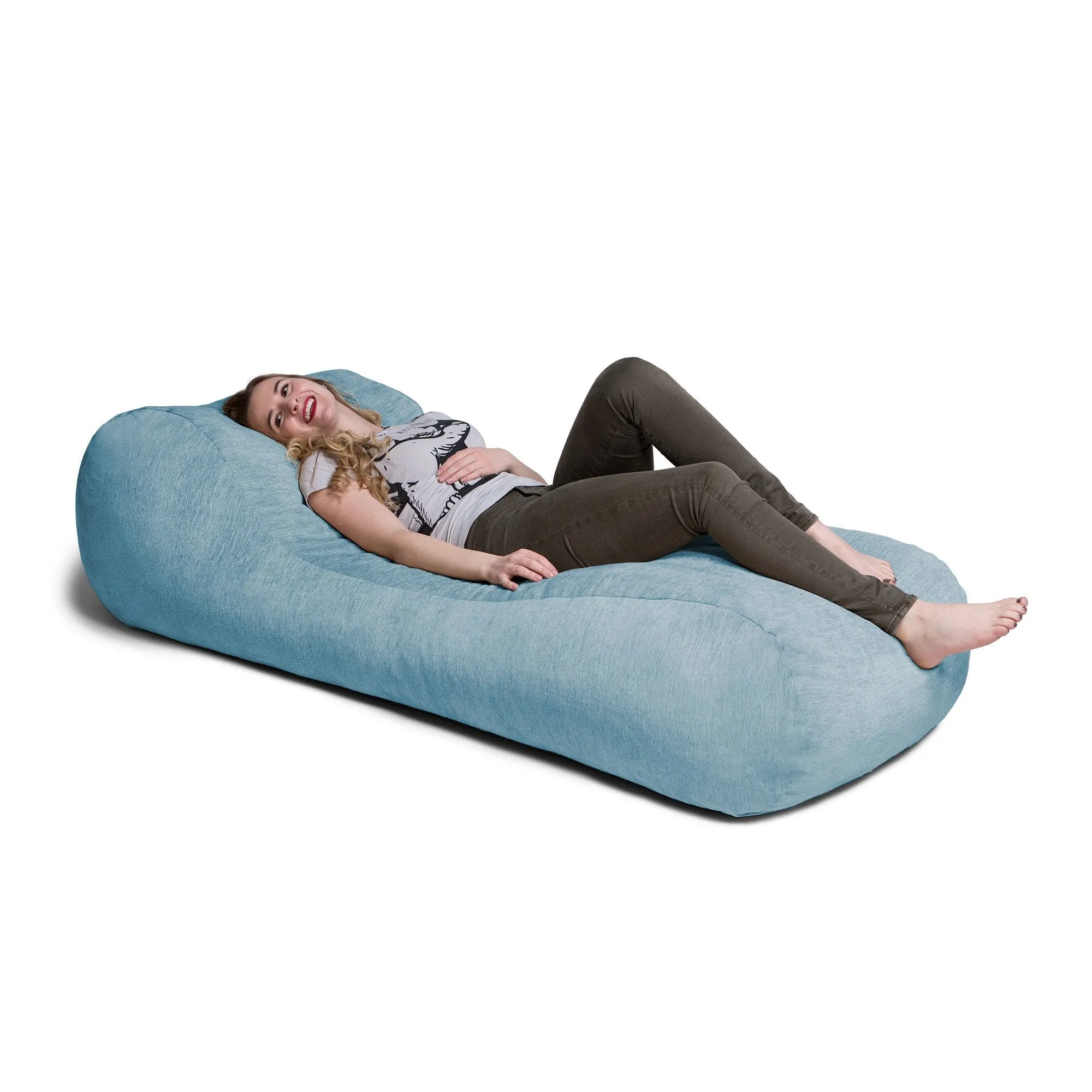 Jaxx Arlo Chaise Lounge Bean Bag Chair