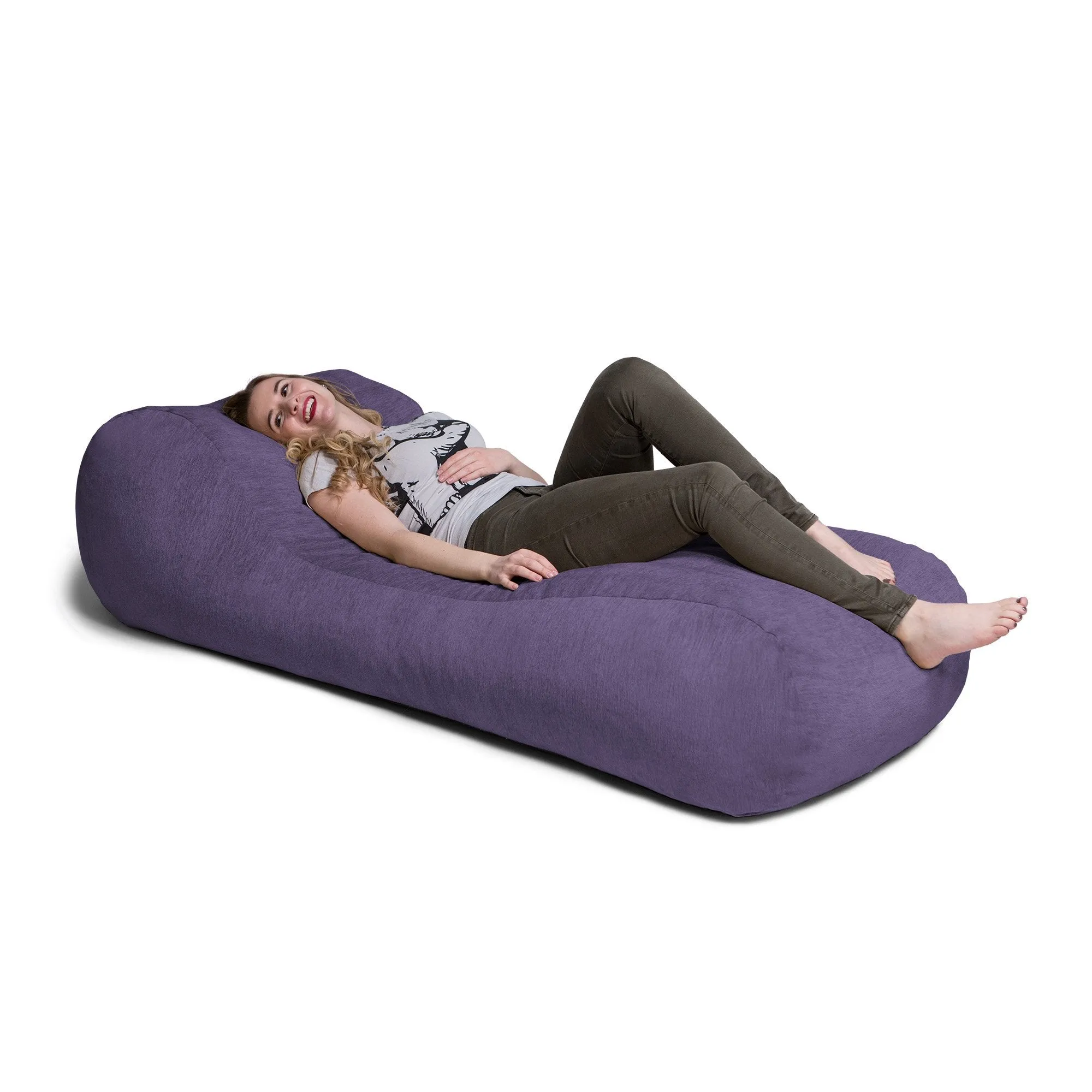 Jaxx Arlo Chaise Lounge Bean Bag Chair