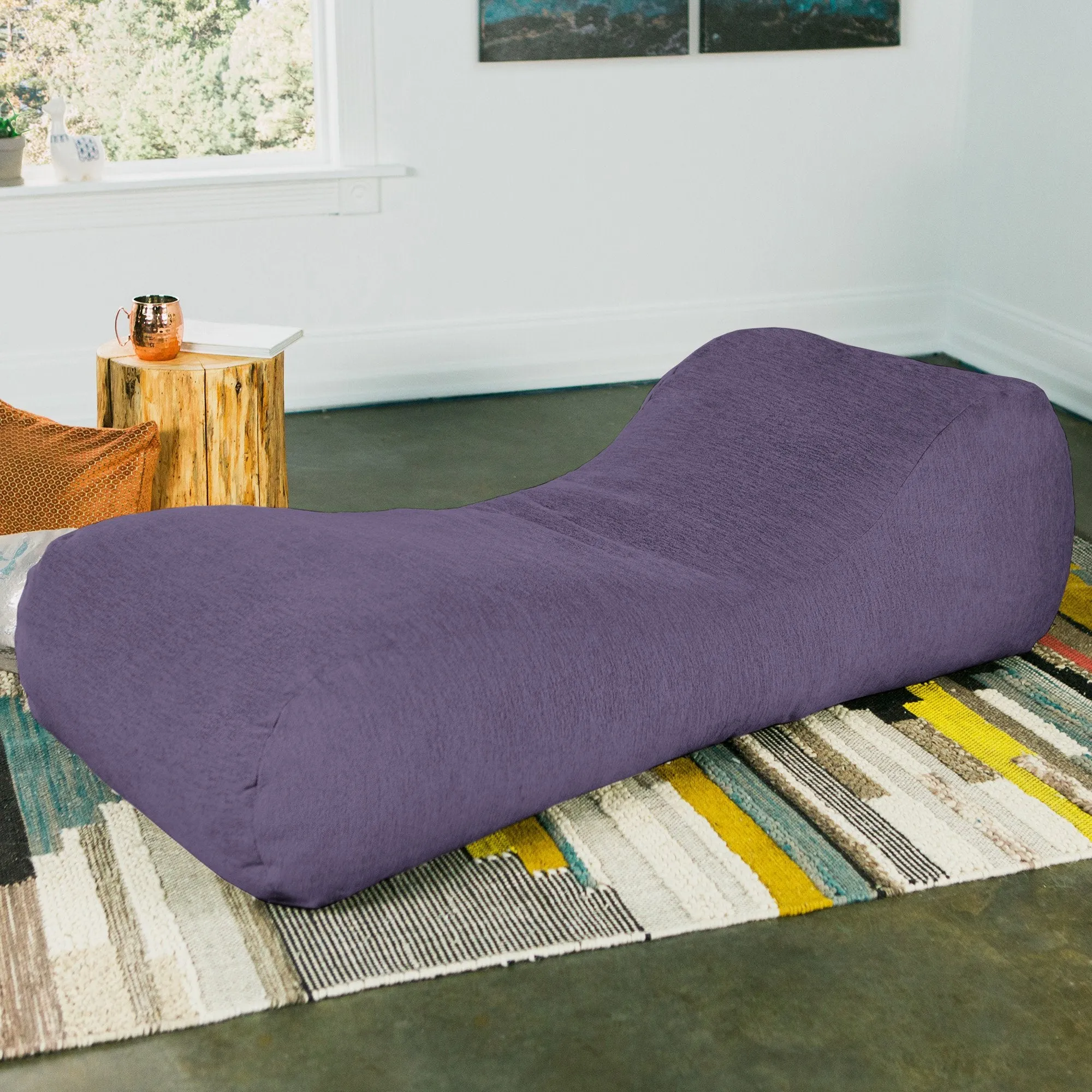 Jaxx Arlo Chaise Lounge Bean Bag Chair