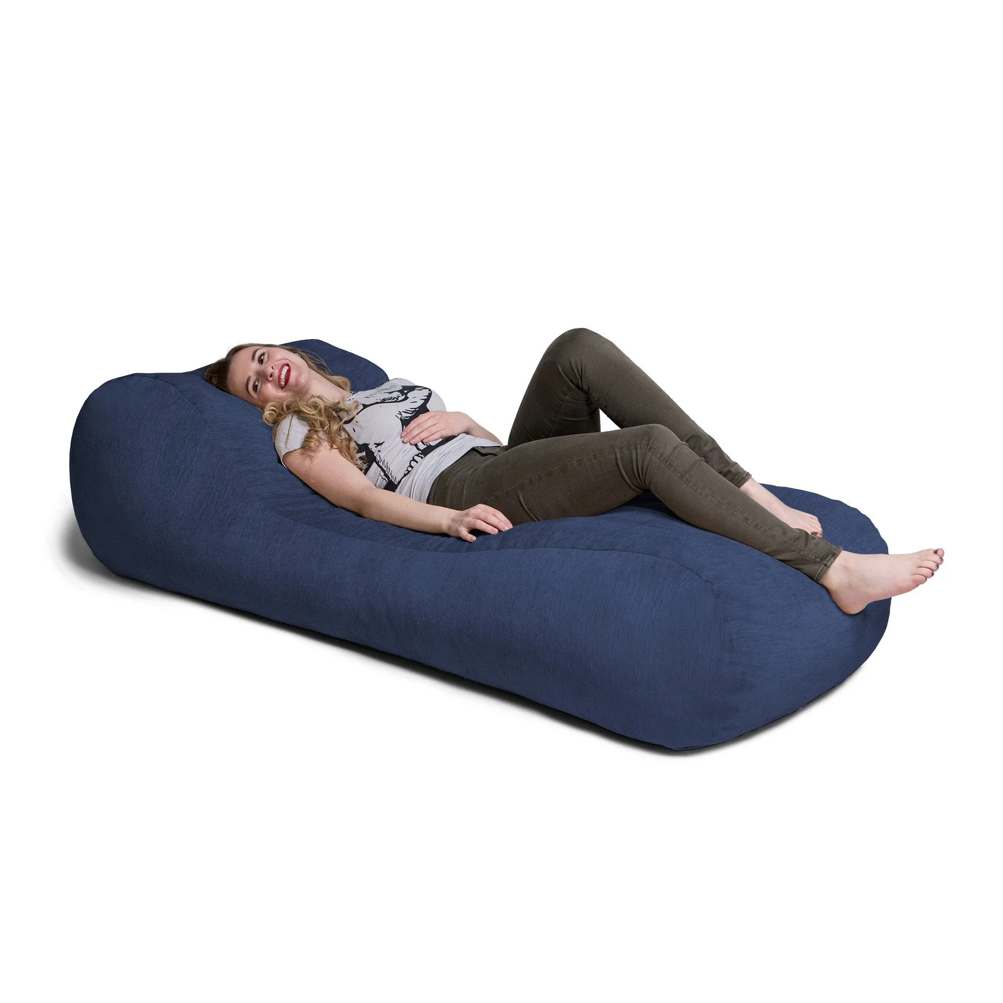 Jaxx Arlo Chaise Lounge Bean Bag Chair