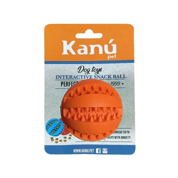 Kanu Pet Dog Toothbrush Holder Dog Treat Dispenser & Toy
