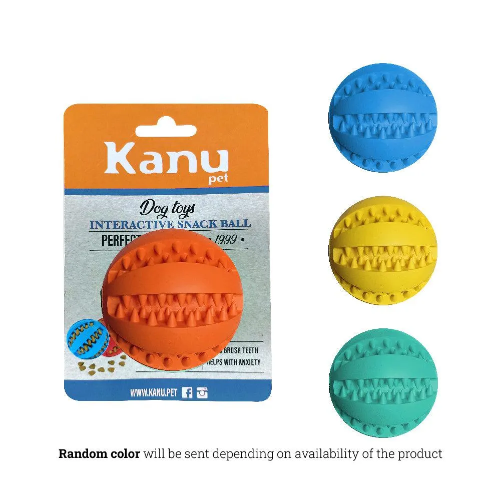 Kanu Pet Dog Toothbrush Holder Dog Treat Dispenser & Toy
