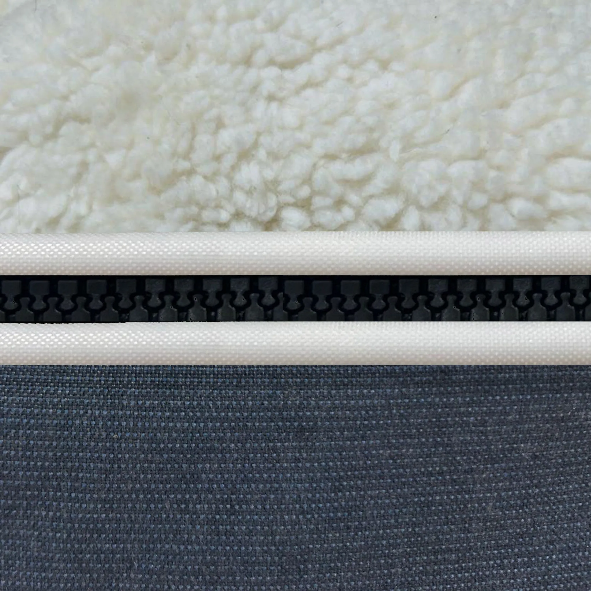 (L) Premium Indoor/Outdoor Dog Bed (Blue Dream Organic Cotton)