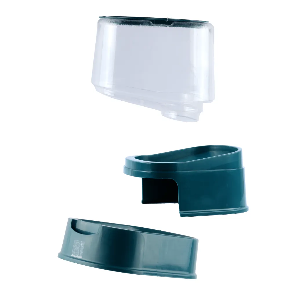 M Pets Lena Food Dispenser for Dogs & Cats (Green)