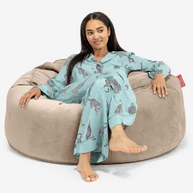 Mammoth Bean Bag Sofa - Velvet Mink