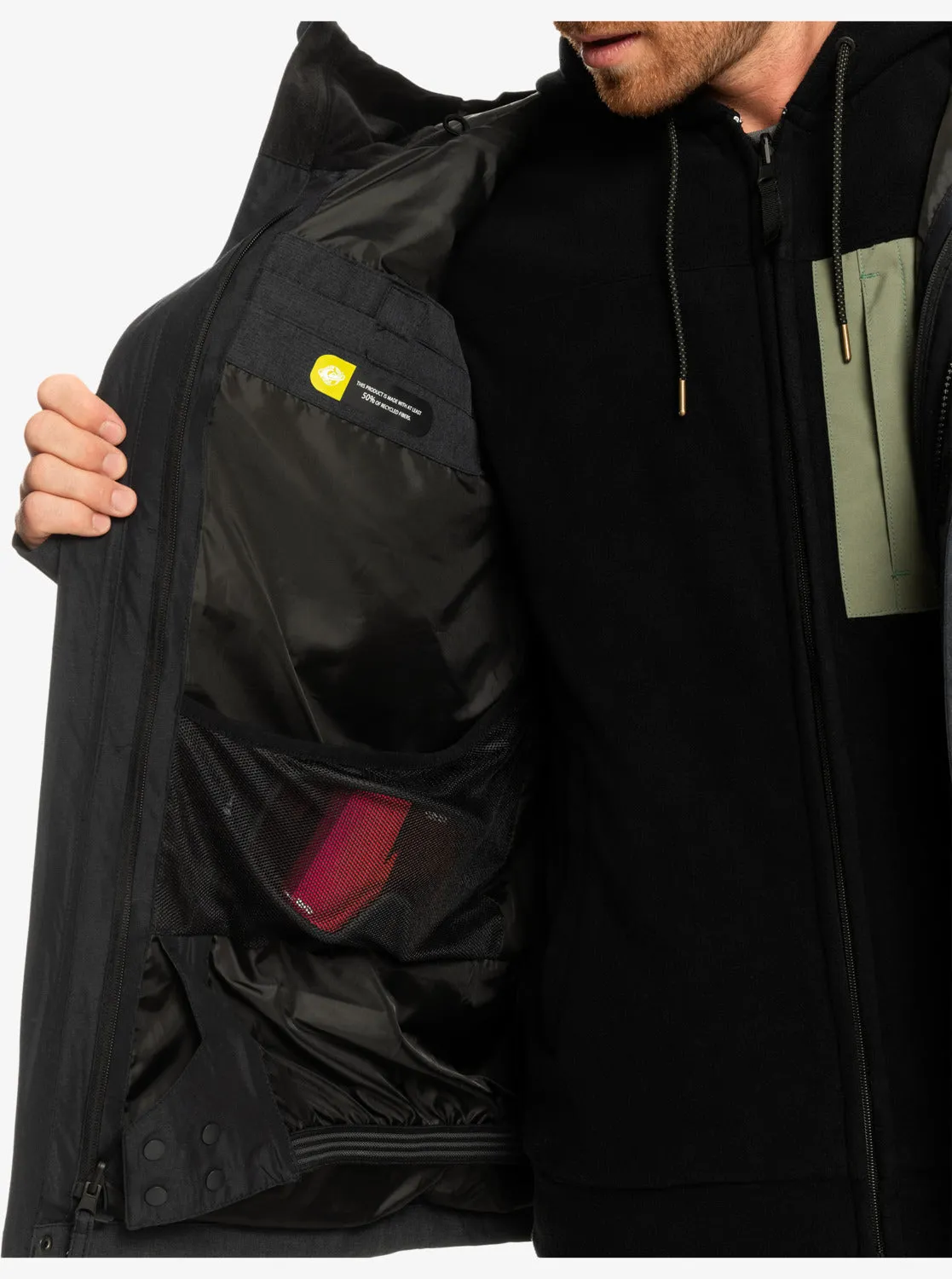 Mission 3-In-1 Technical Snow Jacket - True Black