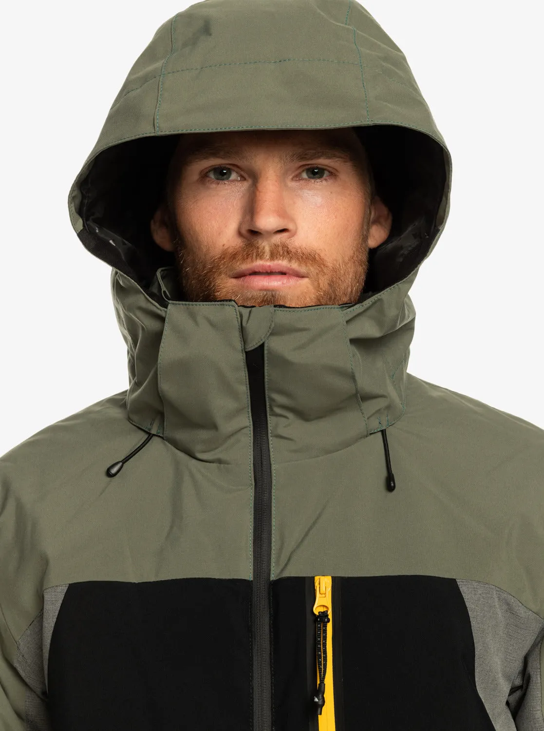 Mission Plus Technical Snow Jacket - True Black