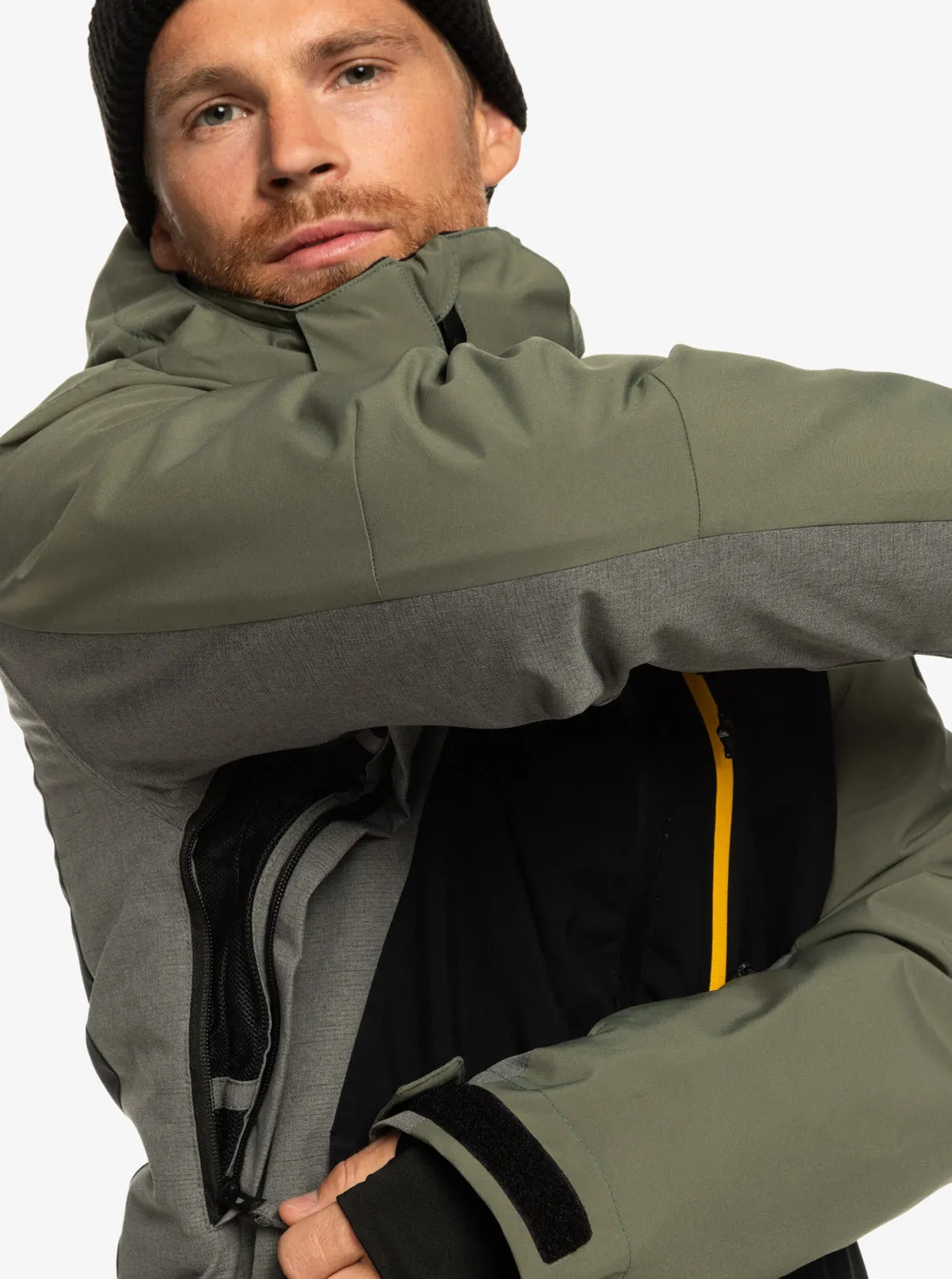Mission Plus Technical Snow Jacket - True Black