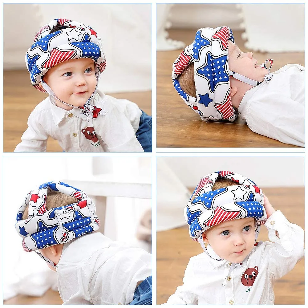 ORANGEHOME Toddler Walking Helmet, Baby Bumper Protect Hat Head Cushion Breathable, Kids Anti-Fall Safety Cap for Walking and Playing