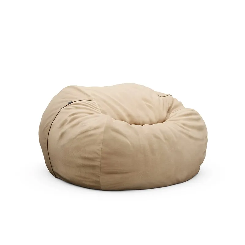 Original Leather Jumbo Beanbag