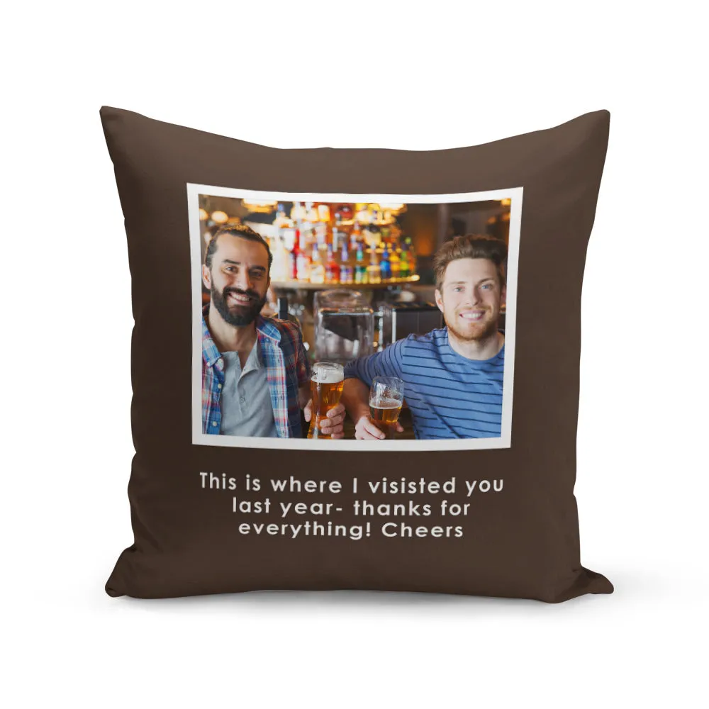 Personalised Photo Cushion
