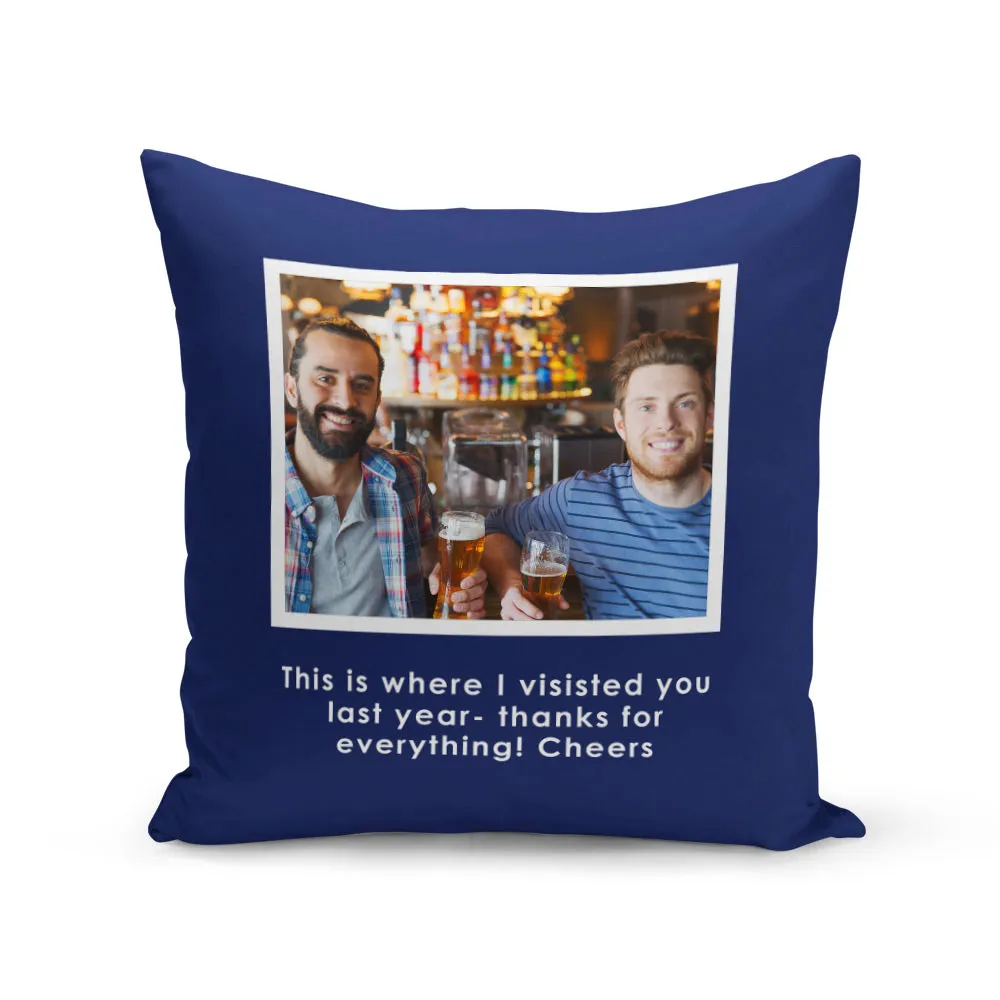 Personalised Photo Cushion
