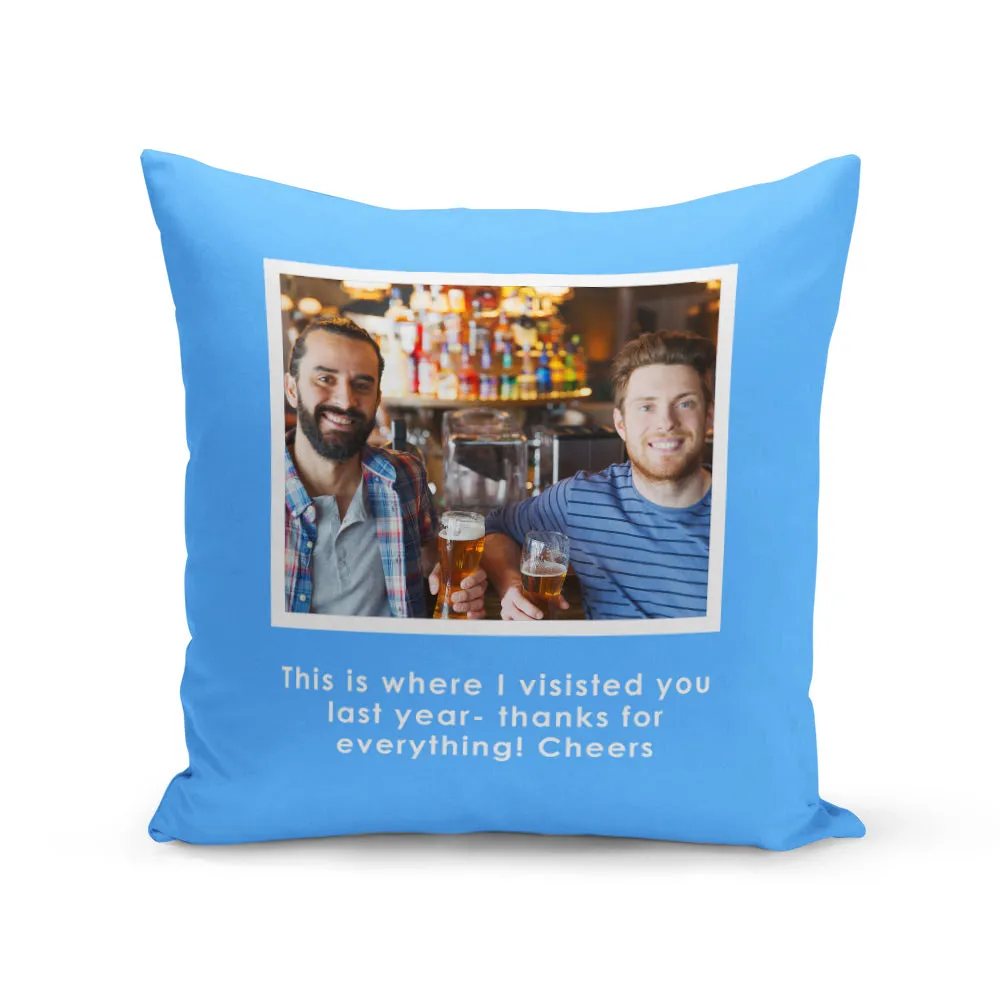 Personalised Photo Cushion