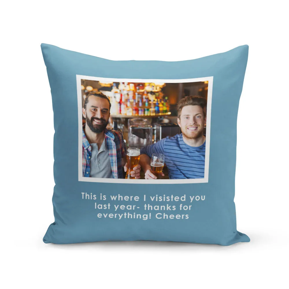 Personalised Photo Cushion