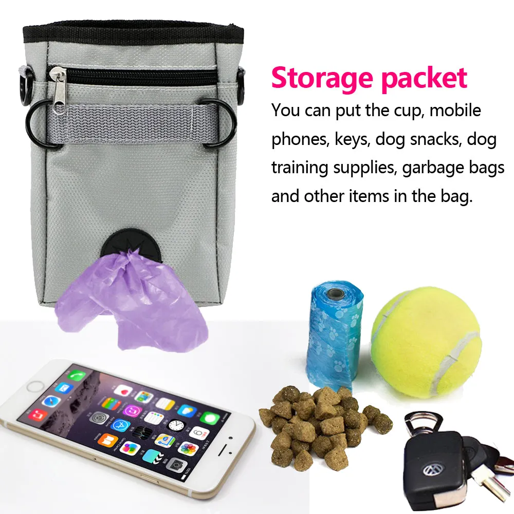 Pet Treat Bag Waist Hanging Feed Snack Training Pocket