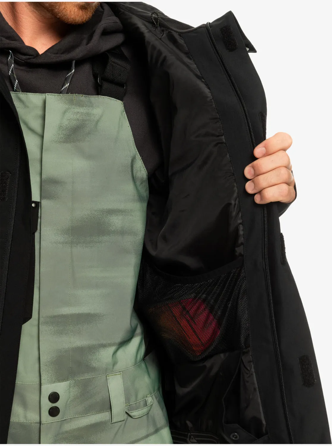 Radicalo Technical Snow Jacket - True Black